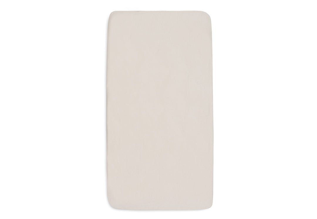 Jollein hoeslakens jersey 2-pack - Milky coffee / Ivory