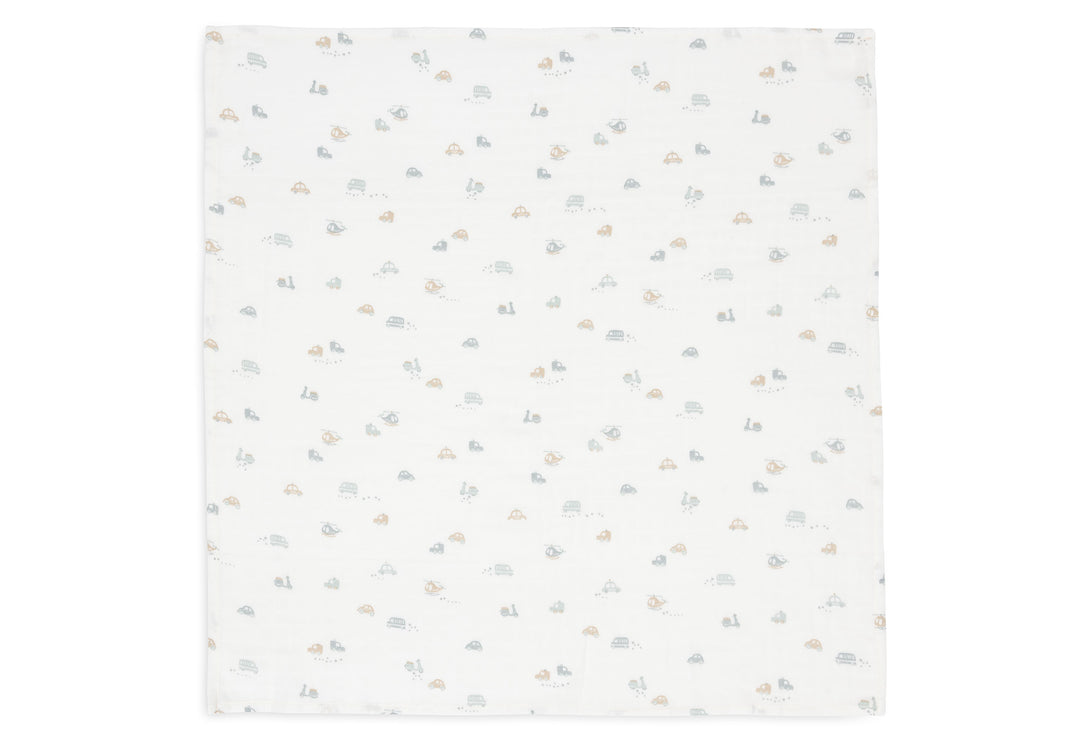 Jollein hydrofiele doeken 3-pack 70x70 - On the go