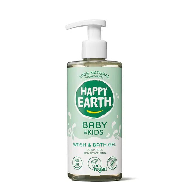 Happy Earth - zeepvrije bad en wasgel 300ml