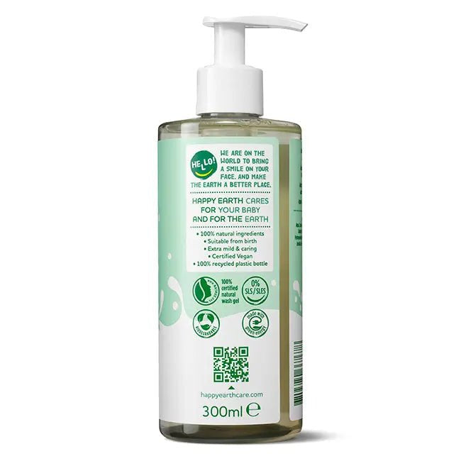 Happy Earth - zeepvrije bad en wasgel 300ml