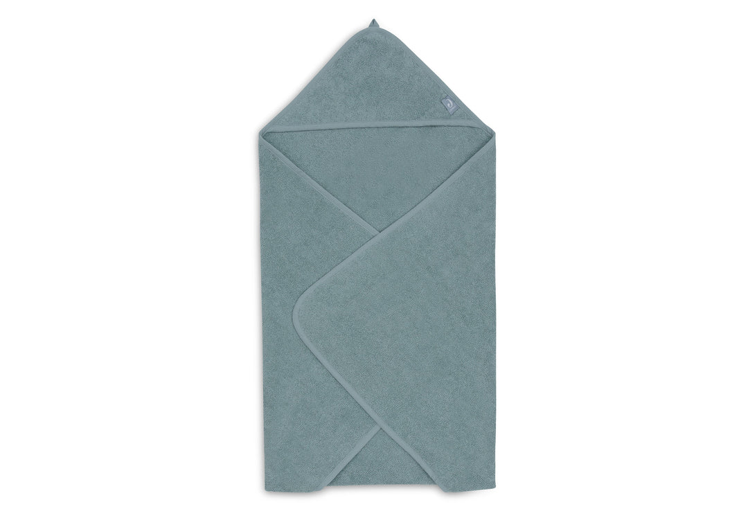 Jollein badcape badstof 75x75cm - Sea Green