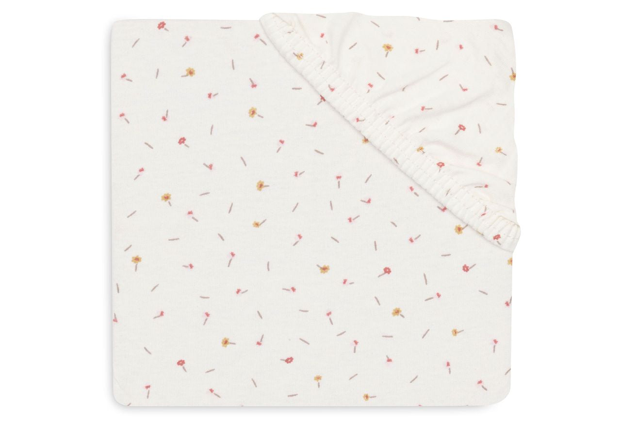 Jollein hoeslakens jersey 60x120 - Pretty picnic