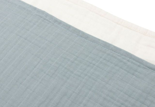 Jollein hydrofiele doeken 4-pack 70x70 - Sea green / ivory