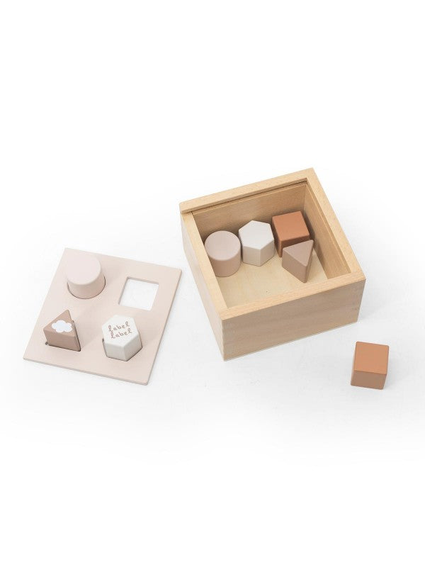 Label Label vormenstoof - Nougat