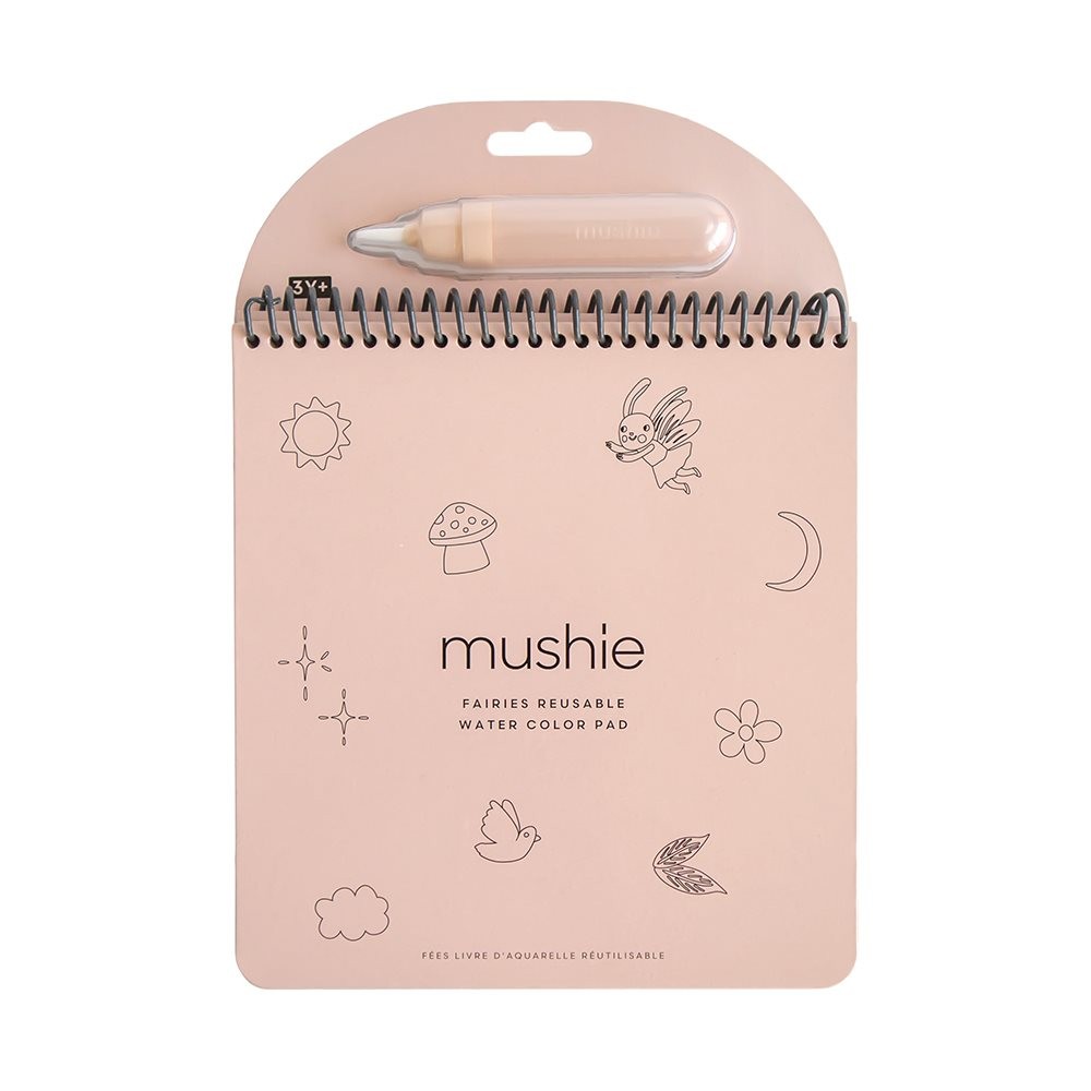 Mushie herbruikbaar waterkleurboek - Fairies