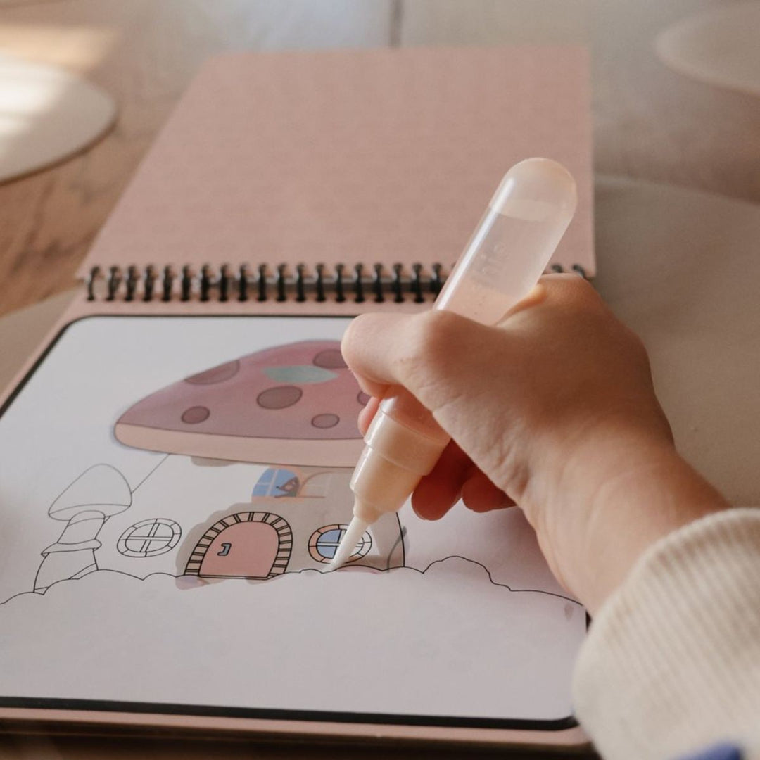 Mushie herbruikbaar waterkleurboek - Fairies